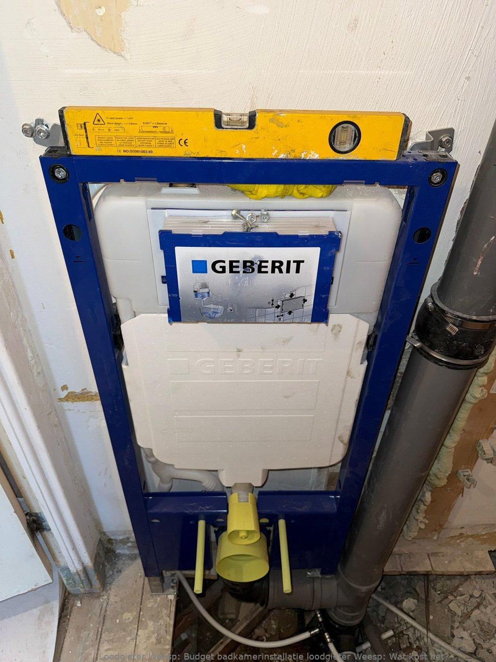 Budget badkamerinstallatie loodgieter Weesp: Wat kost het?