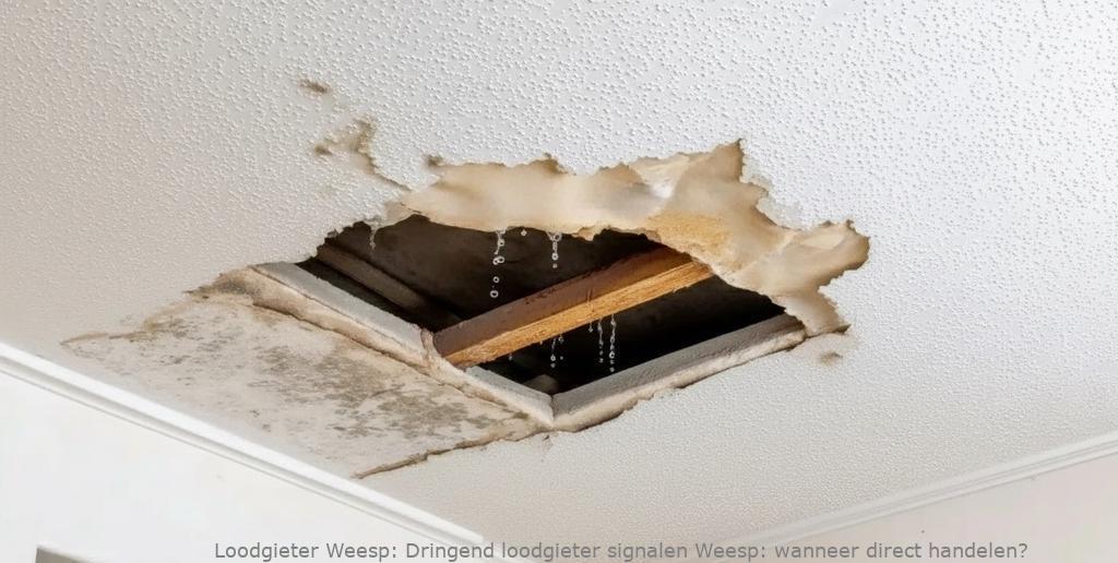 Dringend loodgieter signalen Weesp: wanneer direct handelen?