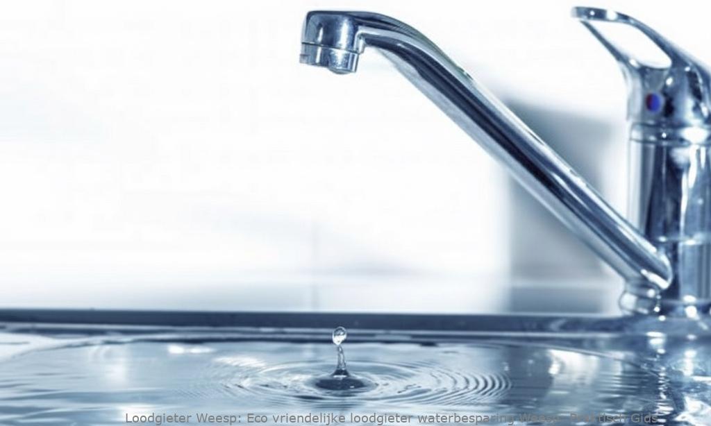 Eco vriendelijke loodgieter waterbesparing Weesp: Praktisch Gids