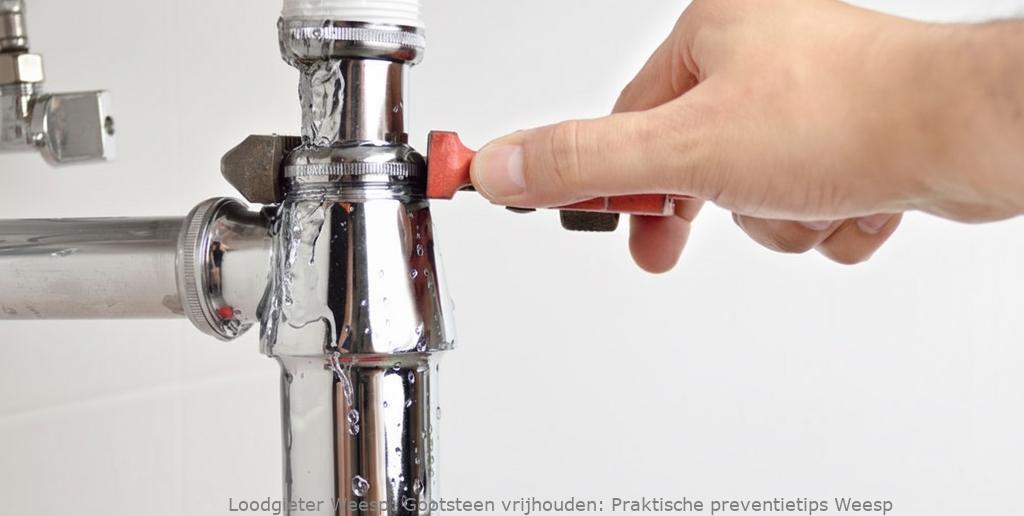 Gootsteen vrijhouden: Praktische preventietips Weesp