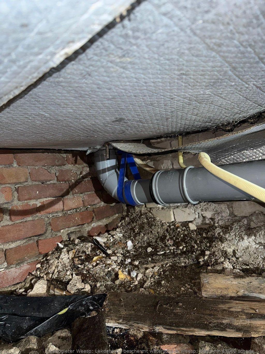 Lekdetectie beschermt waterschade Weesp: Voorkom €5000 schade
