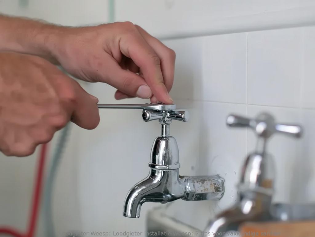 Loodgieter installatie Weesp: 7 tips voor vakkundige sanitair