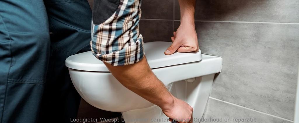 Loodgieter sanitair Weesp: Onderhoud en reparatie