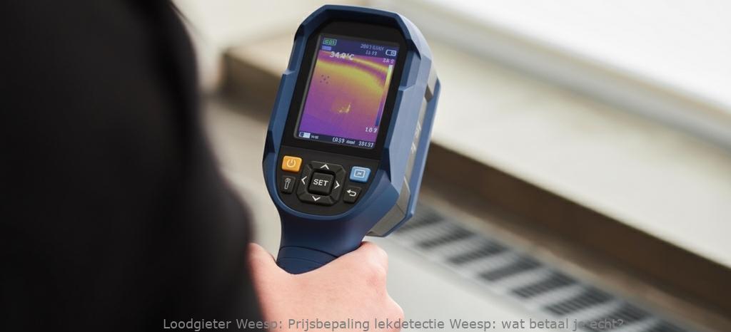 Prijsbepaling lekdetectie Weesp: wat betaal je echt?