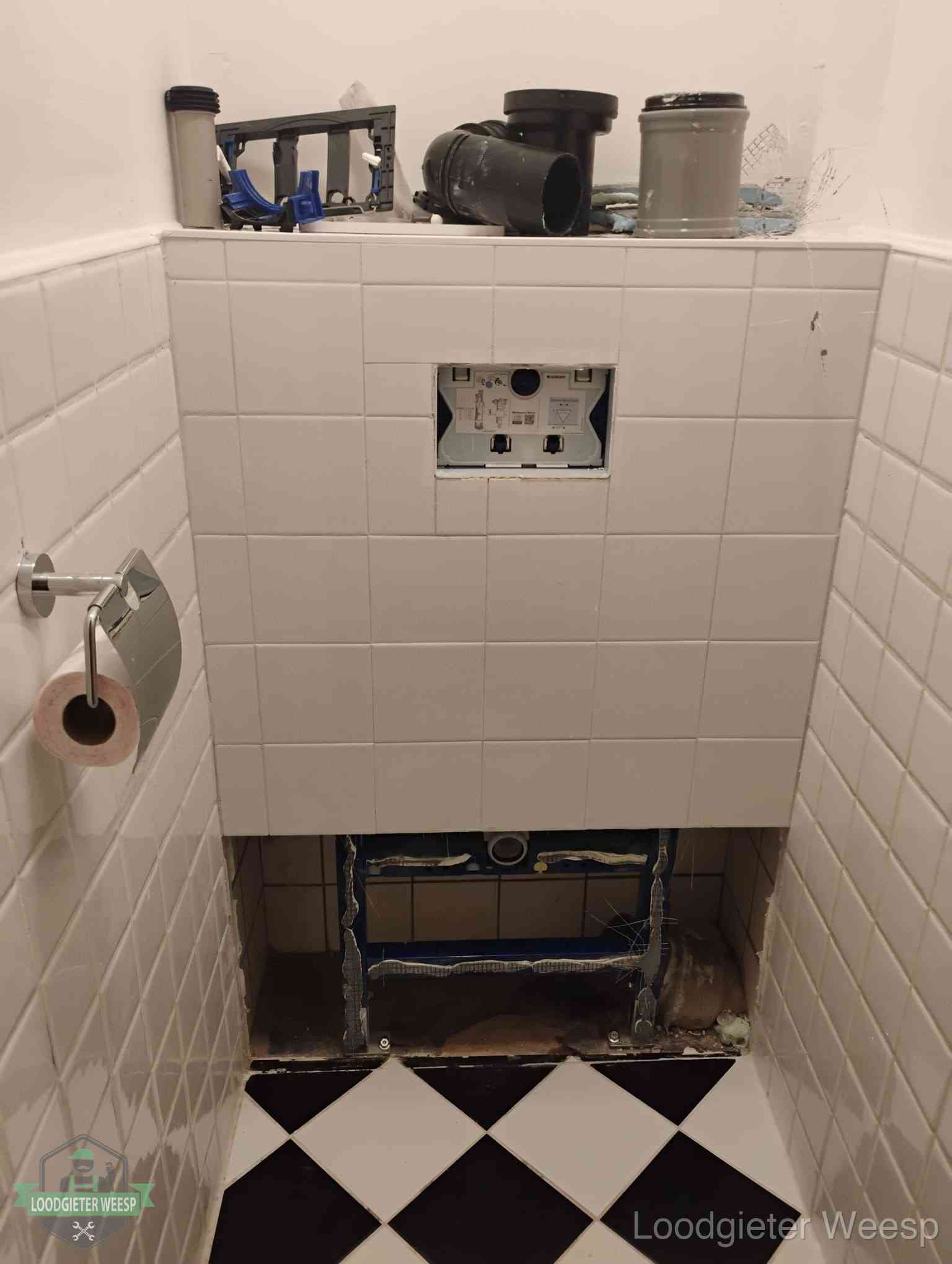 Toilet installatie Weesp