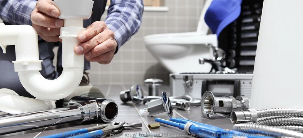 Een nieuw toilet installeren in Weesp: dit kun je verwachten