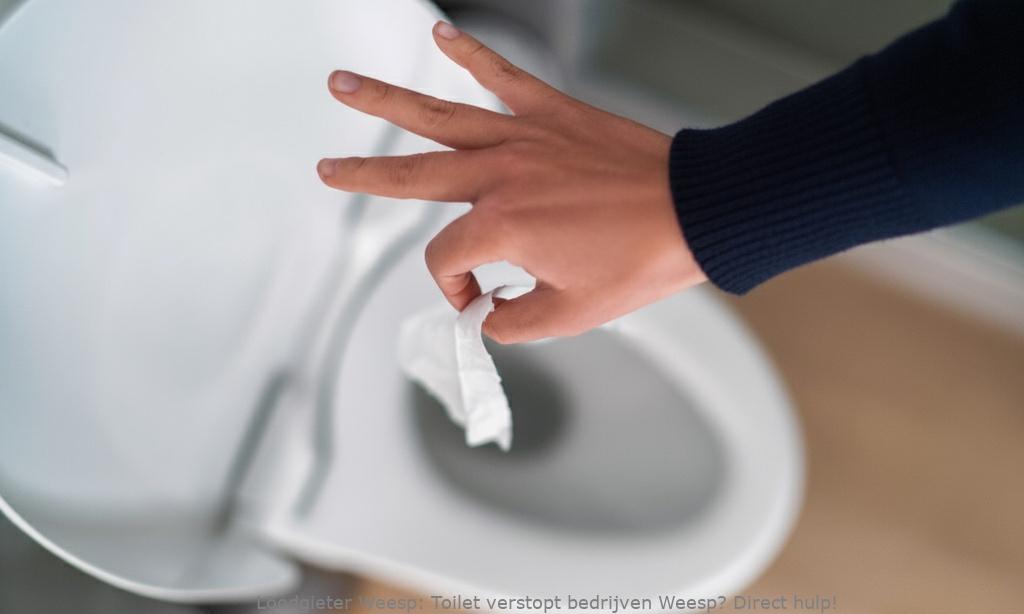 Toilet verstopt bedrijven Weesp? Direct hulp!
