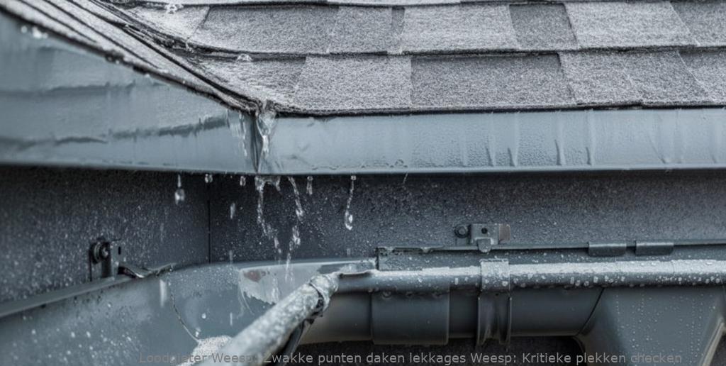 Zwakke punten daken lekkages Weesp: Kritieke plekken checken